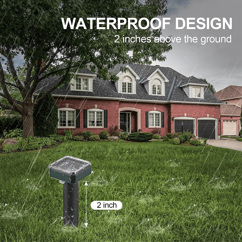 VIKTOR - Ultraljudssolcell för Skadedjursbekämpning Utomhus