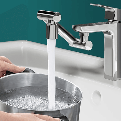 LINUS - Universell Justerbar Vattenkranförlängare för Badrumsbruk