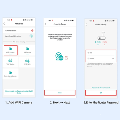 ISAK - 8MP WiFi Övervakningskamera med dubbla linser