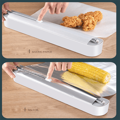 ALICE - Magnetisk Plastfolieavskärare och -Hållare för Köket