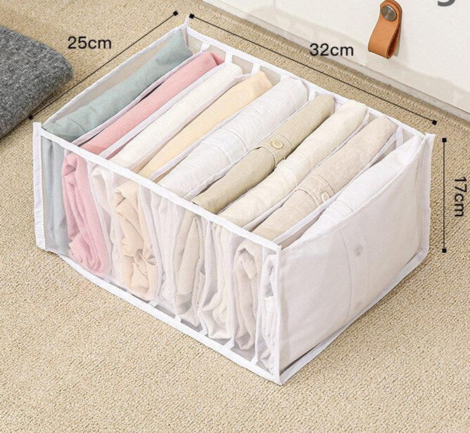 EVA - Garderob med Flera Fack Klädavdelare