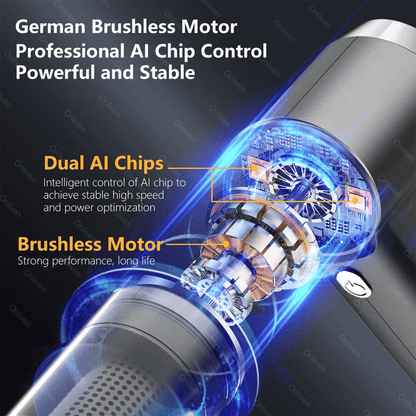 ÅSA - Handhållen Sladdlös Dammsugare för Daglig Rengöring 12000PA