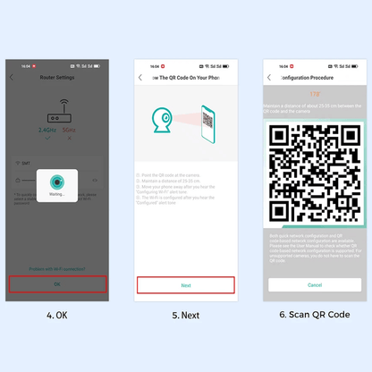 ISAK - 8MP WiFi Övervakningskamera med dubbla linser