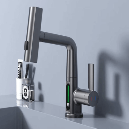 LOVISA - Modern Diskbänkskran med LED Display