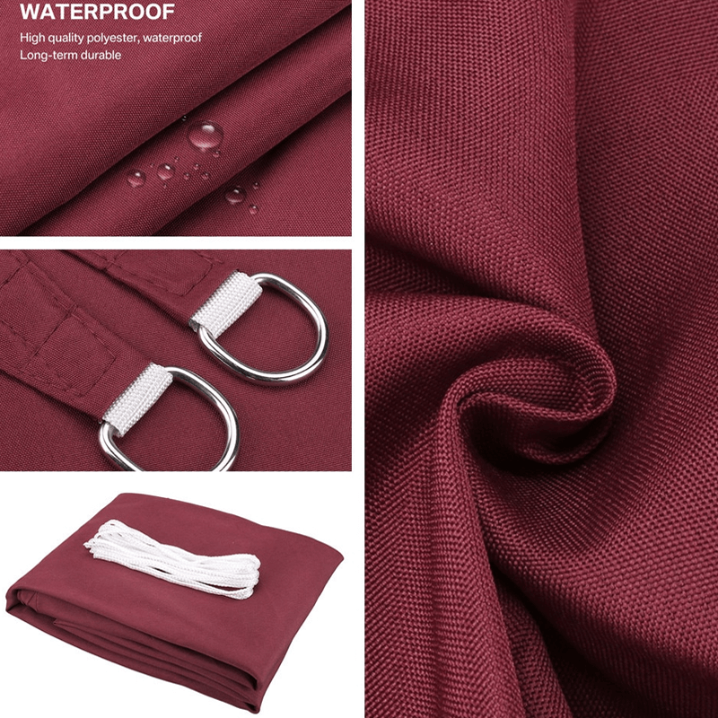 AXEL - UV-beständigt Vattentätt Triangulärt Solsegel Skärmtak