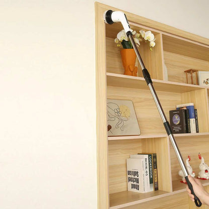 KEVIN - 9-i-1 Elektrisk Rengöringsborste Med Stav För Skonsam Städning