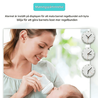 NurturaView – Trådlös Babyvakt med 3.5” Skärm, Nattkamera & Tvåvägsljud