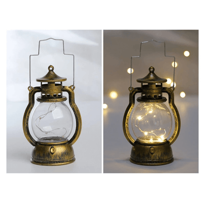 KRISTIN – Retro Bärbar Nattlampa för Camping, Trädgård & Festlig Dekoration