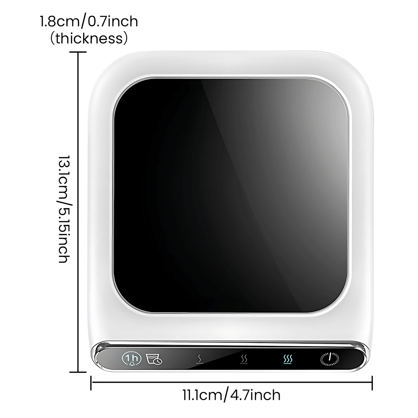 ALVA – Portabel Elektrisk Muggvärmare med  Justerbara Temperaturnivåer & USB-Ström
