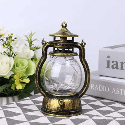 KRISTIN – Retro Bärbar Nattlampa för Camping, Trädgård & Festlig Dekoration