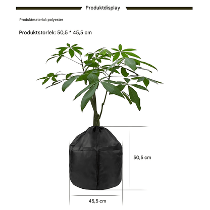 ALVIN – Isolerande Växtskydd med Dragkedja & Justerbar Snodd för Trädgård och Fruktträd