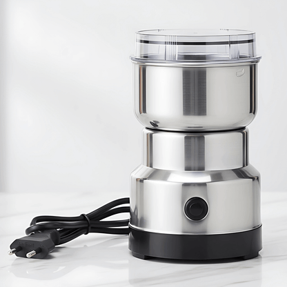 LIVIA – Elektrisk Mini-Kvarn för Kaffe, Kryddor & Babymat, Ultrafin Malning