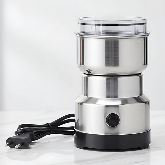 LIVIA – Elektrisk Mini-Kvarn för Kaffe, Kryddor & Babymat, Ultrafin Malning