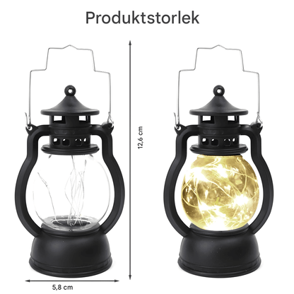 KRISTIN – Retro Bärbar Nattlampa för Camping, Trädgård & Festlig Dekoration