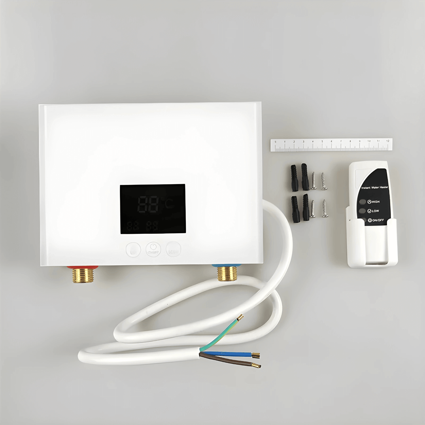 ELDA – Väggmonterad Varmvattenberedare 5500W för Badrum & Kök