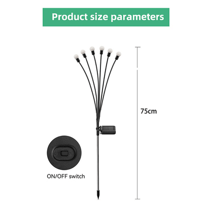 CARINA - Väderbeständig LED-trädgårdslampa med Solpanel