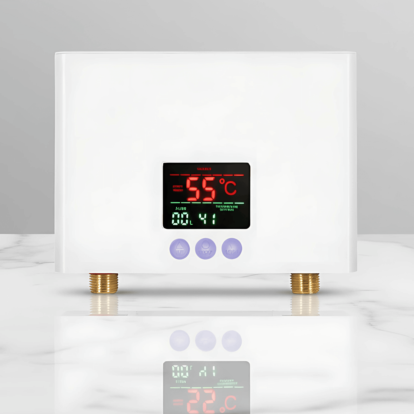 ELDA – Väggmonterad Varmvattenberedare 5500W för Badrum & Kök