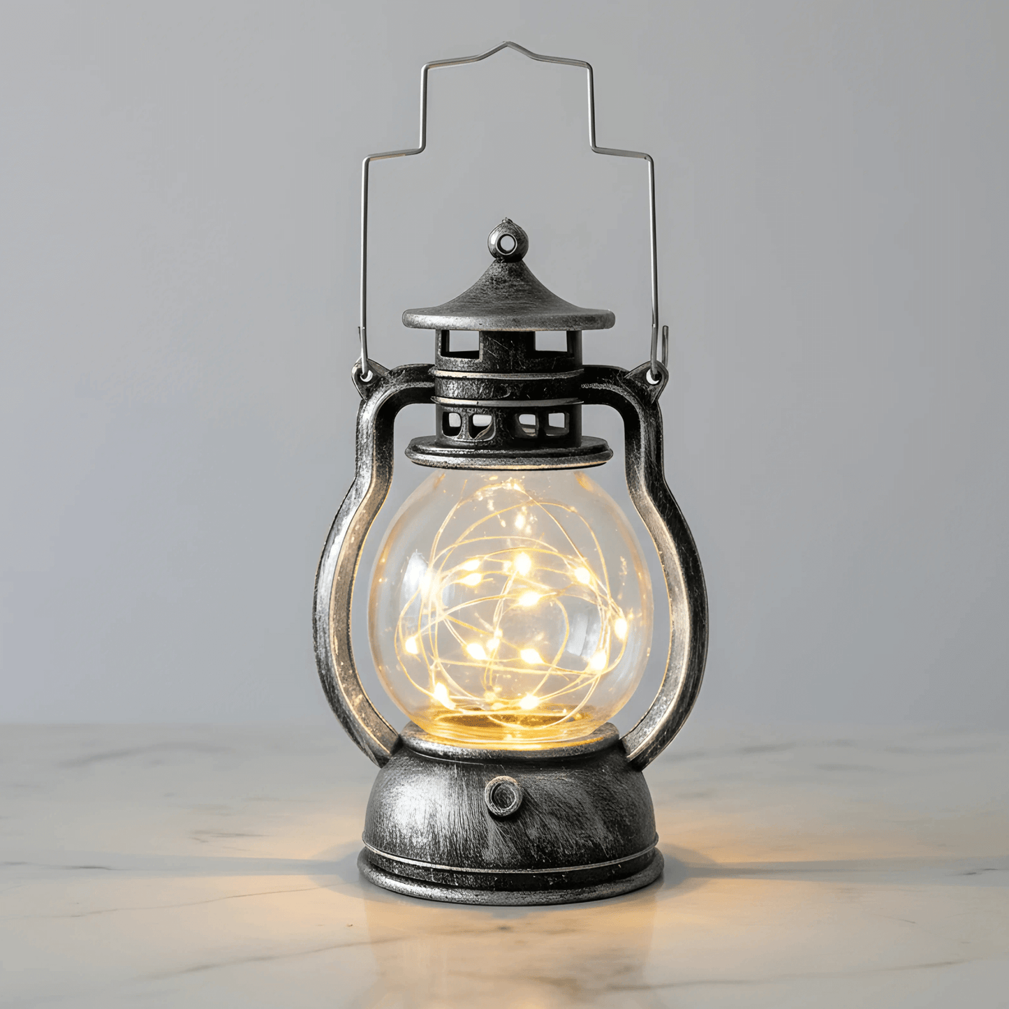 KRISTIN – Retro Bärbar Nattlampa för Camping, Trädgård & Festlig Dekoration