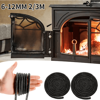 EIRA – Fiberglas Tätningstätning för Vedspis, Högtemperatur 2M Rep