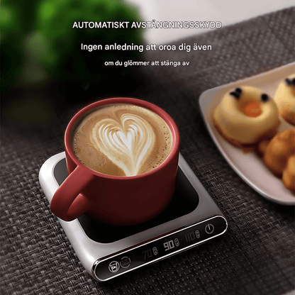 ALVA – Portabel Elektrisk Muggvärmare med  Justerbara Temperaturnivåer & USB-Ström