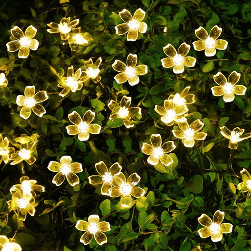 JOHANNA - Eleganta Blommor med Slinga Solar Trädgård LED-Lampa