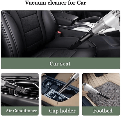 ÅSA - Handhållen Sladdlös Dammsugare för Daglig Rengöring 12000PA