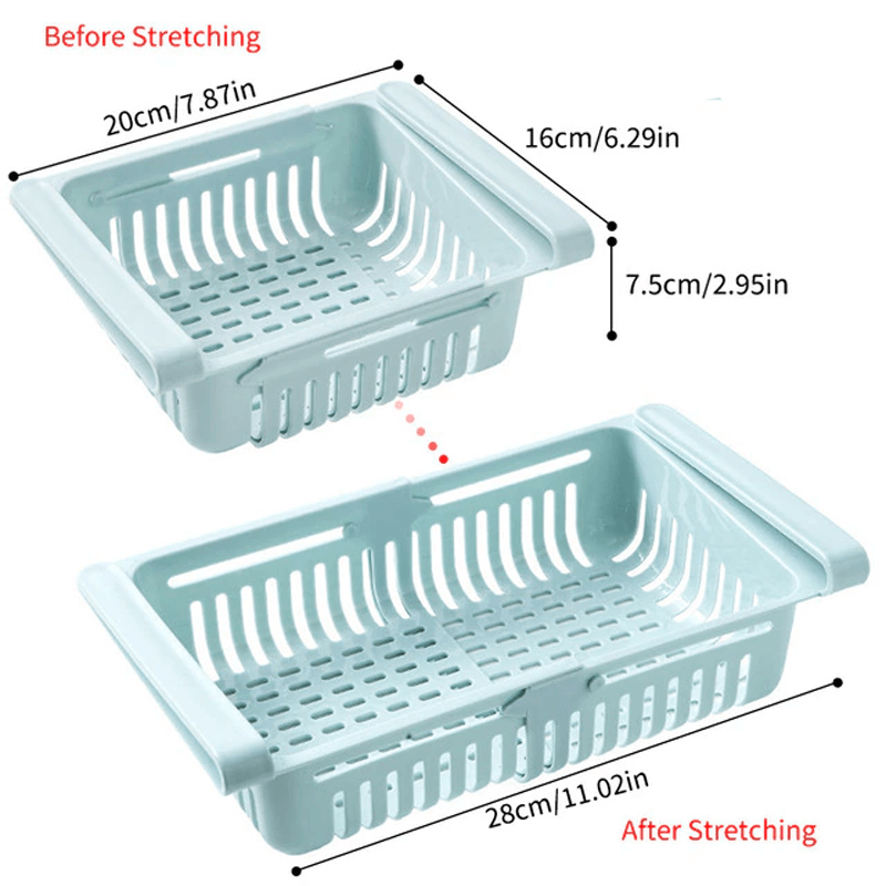 SUSANNE - Inskjutbar Förvaringslåda för Köksförvaring