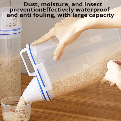 MAGNUS - Multifunktionell Plastbehållare med Mätkopp