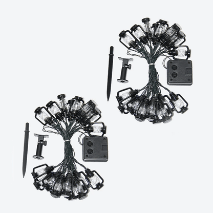 SOFIA - Solcellsdrivet LED-ljusband för Utomhusinredning