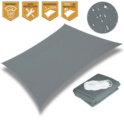 HARRY - UV-beständigt Rektangulärt Skuggtak för Utomhusbruk