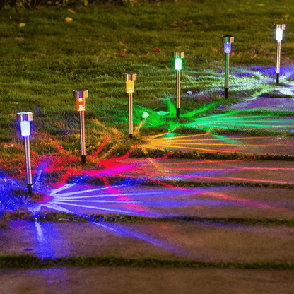 LINNÉA - Miljövänlig Solcellsdriven Trädgårdslykta för Utomhusbruk