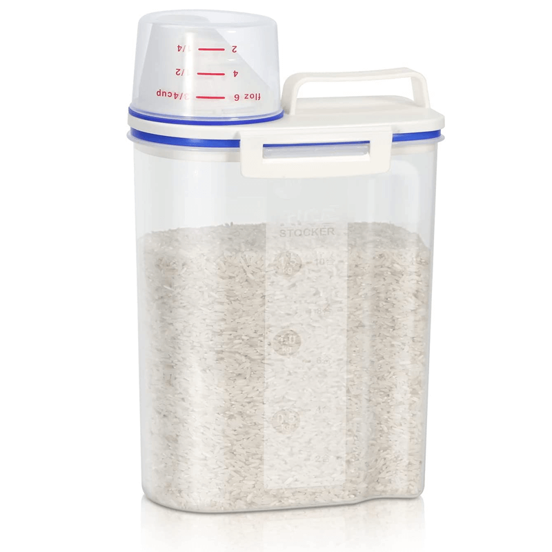 MAGNUS - Multifunktionell Plastbehållare med Mätkopp