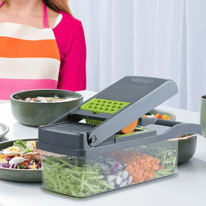 ANITA - Multifunktionell 12-i-1-Skivare och Rivare för Matlagning