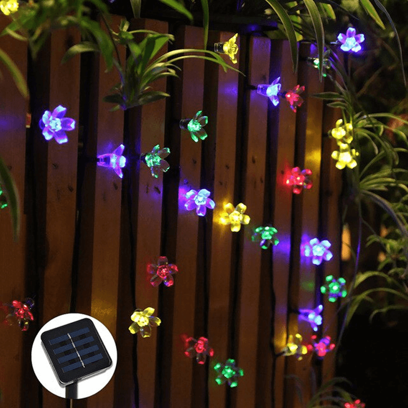 JOHANNA - Eleganta Blommor med Slinga Solar Trädgård LED-Lampa