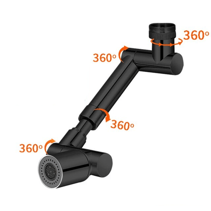 LINUS - Universell Justerbar Vattenkranförlängare för Badrumsbruk