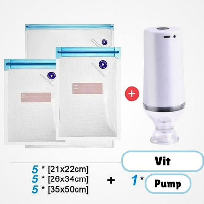SAMUEL – Vakuumförpackningsset för Längre Hållbarhet på Maten
