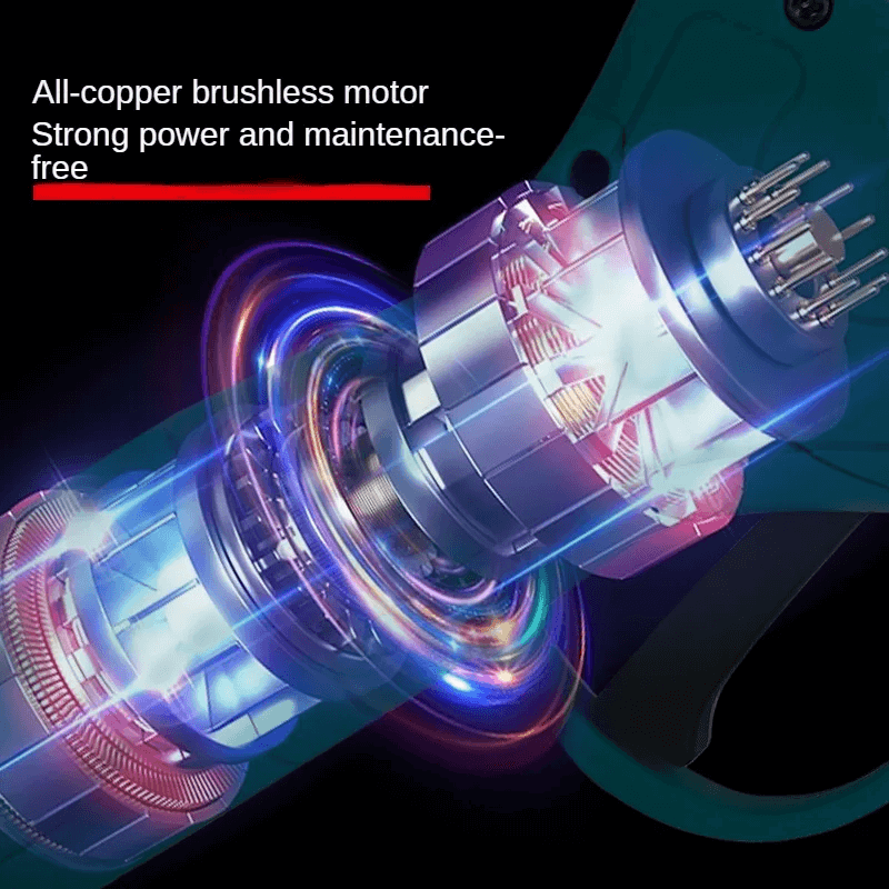 JESPER - Uppladdningsbar Sladdlös Sax för Enkel och Ren Trädgårdstrimning