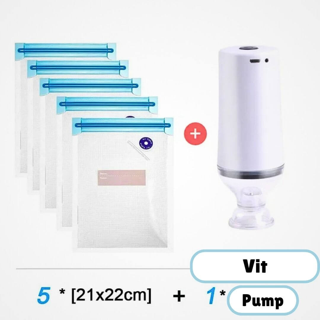 SAMUEL – Vakuumförpackningsset för Längre Hållbarhet på Maten