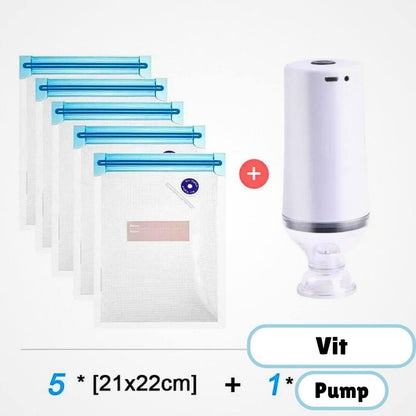 SAMUEL – Vakuumförpackningsset för Längre Hållbarhet på Maten