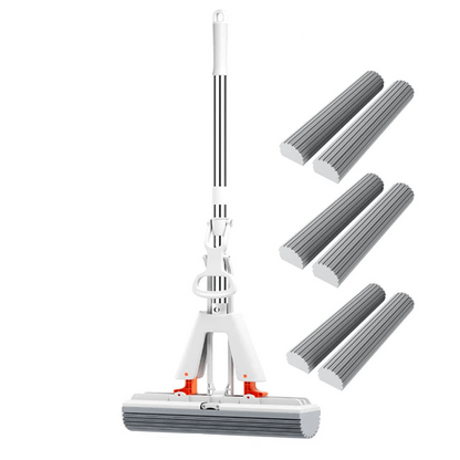 IDA - Automatisch Abtropfender Mopp für Mühelose Reinigung