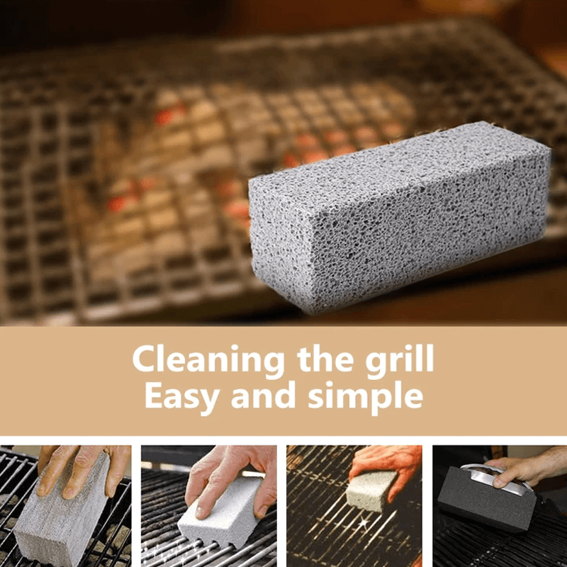EMILIE - Kraftig BBQ-skrapborste för Utomhusgrillar