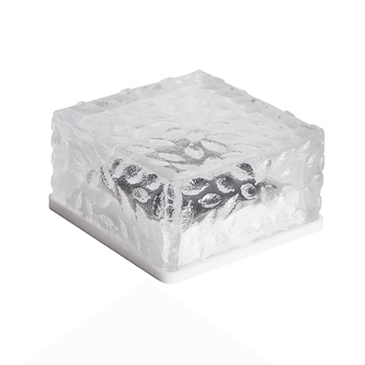 KATARINA - Frostet Solcellelykt med LED for Utendørs Dekor