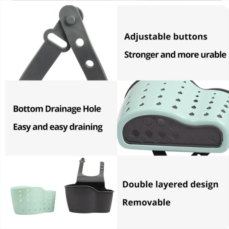 MARGARETA - Hängande Handfat Förvaring och Avrinningsställ