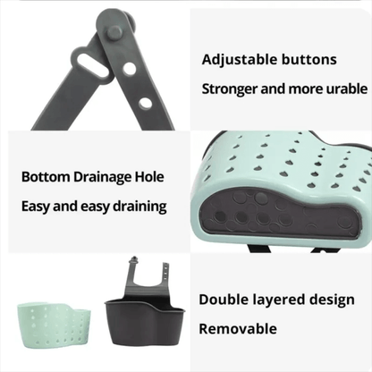 MARGARETA - Hängande Handfat Förvaring och Avrinningsställ