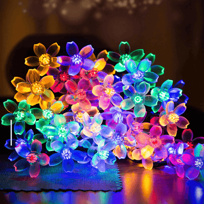 JOHANNA - Eleganta Blommor med Slinga Solar Trädgård LED-Lampa