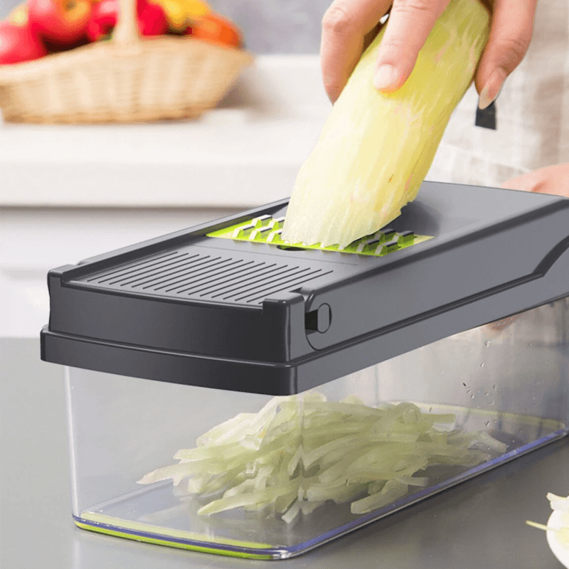 ANITA - Multifunktionell 12-i-1-Skivare och Rivare för Matlagning