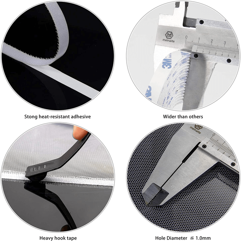 RUNE - Avtagbart, Lätthäftande Insektsskydd för Fönster