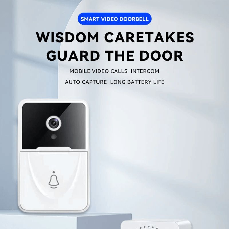 HANS - Smart Trådlös Dörrklocka med HD-videokamera