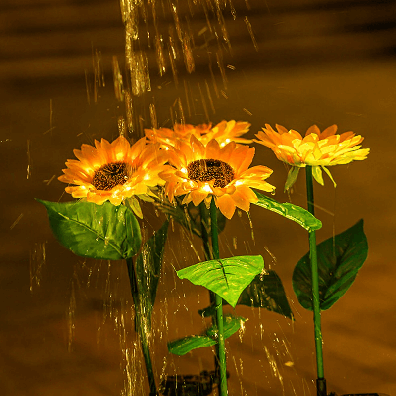 NILS - Vattentät LED-solros Solcellslampa för Trädgård