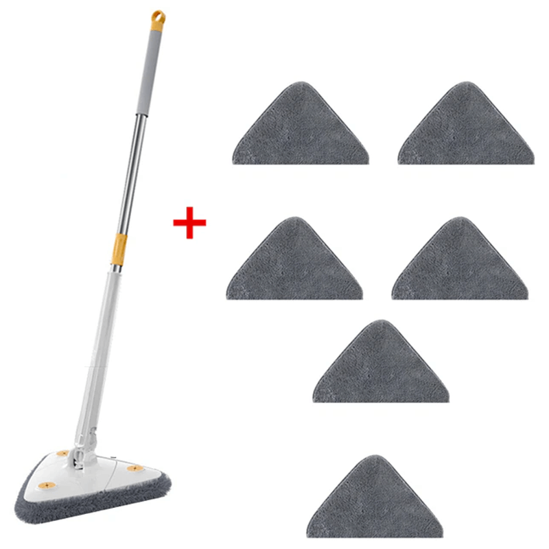 ANETTE - Golvmopp med Flera Vinklar och 360° Rotation